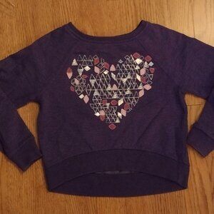 7/8 | Embellished Heart Sweatshirt | Arizona